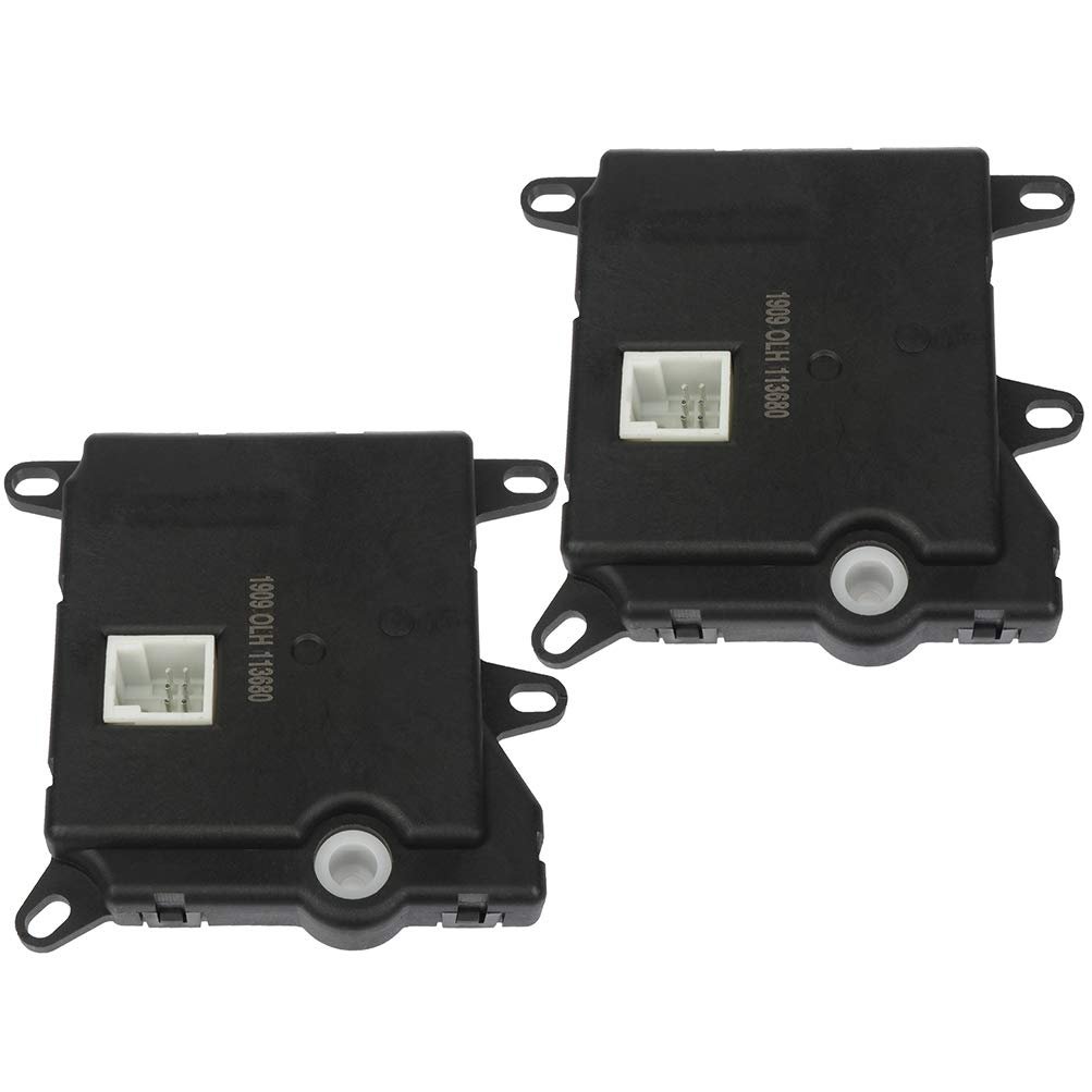 Hvac Blend Door Actuator 604-206 For Ford Taurus 1996-2007 And Mercury Sable 1996-2005 Pack Of 2