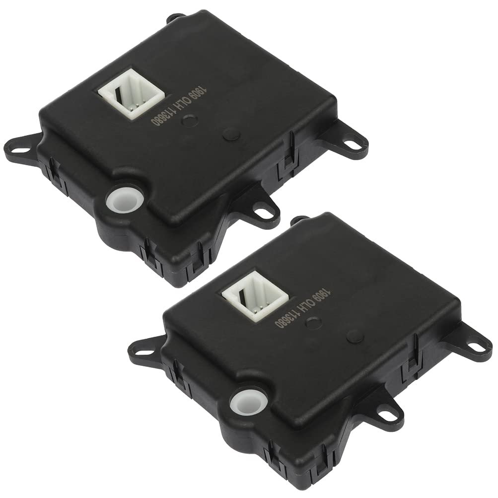 Hvac Blend Door Actuator 604-206 For Ford Taurus 1996-2007 And Mercury Sable 1996-2005 Pack Of 2
