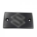 Xkh- Motorcycle Black Brake Fluid Reservoir Cap Cover Rr Engraved Compatible With Honda Cbr 600rr 900rr 929rr 954rr 1000rr