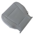 Secos Front Driver Side Bottom Replacement Perforated Seat Cover Gray Ford F-150 Lariat 2015-2017 For F250 F350 Xlt 2017-2022 