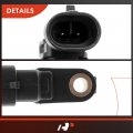 A-premium Abs Wheel Speed Sensor Compatible With Jaguar Models Xk8 2003-2006 Xkr 2003-2007 Front Rear Side 4-pc Set