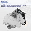 Acropix Rear Left Side Door Lock Actuator Motor Fit For Audi A4 Pack Of 1 White