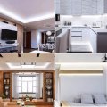 Cool White Led Strip Lights 6000 To 6500k 12v 16 4 Ft 5m 300 Smd 5050 Waterproof Flexible Cuttable Tape Light For Kitchen 