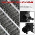 Dpi 2607 Factory Style 1-row Cooling Radiator For Saturn L300 L Ls Sedan Lw Wagon V6 00-05 Aluminum Core