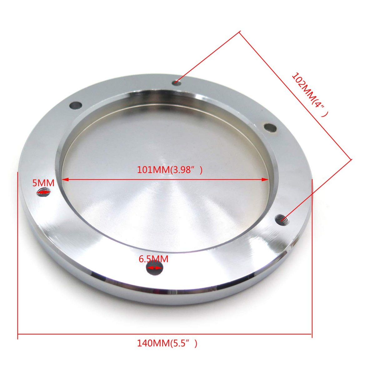 Motorcycle Chrome Aluminum Derby Covers For 2006-2013 Suzuki Boulevard M109r B01c0srwxw