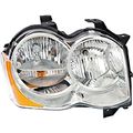 08-10 Jeep Grand Cherokee Right Passenger Halogen Headlamp Assy Excludes Hid 