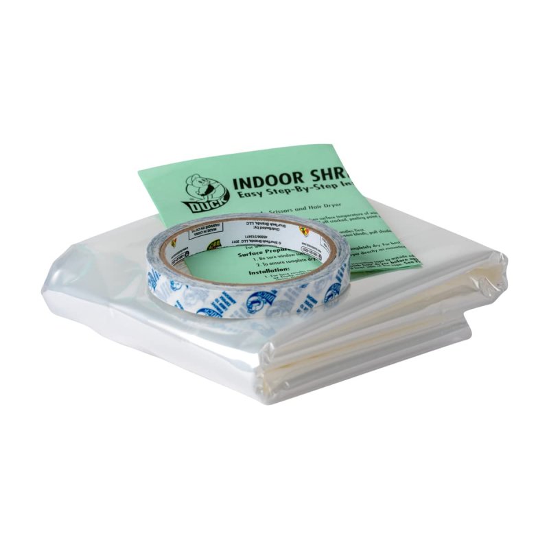 Duck Brand Window Insulation Kit Fordoor Extra Large Windows Or Patio Doors 84 In X 120 In 3-pack