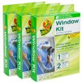 Duck Brand Window Insulation Kit Fordoor Extra Large Windows Or Patio Doors 84 In X 120 In 3-pack