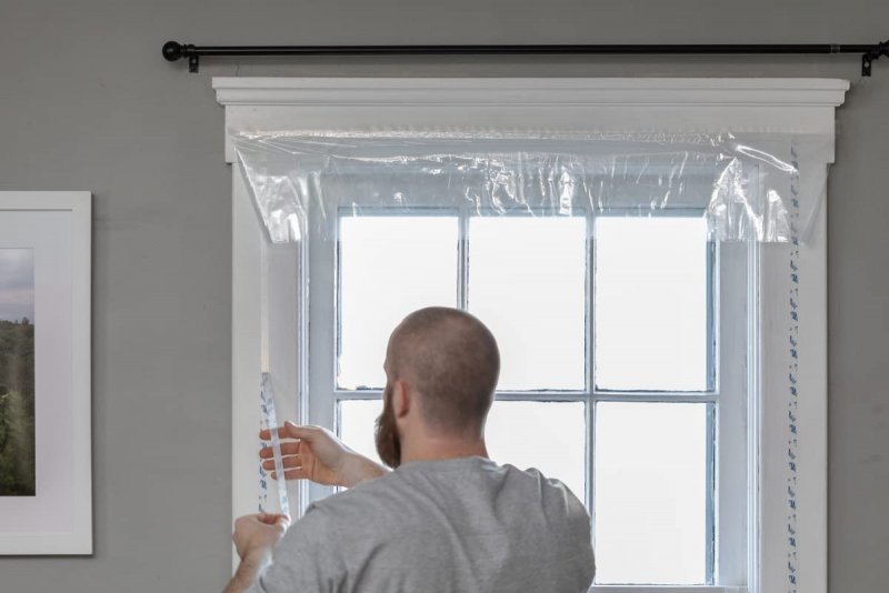 Duck Brand Window Insulation Kit Fordoor Extra Large Windows Or Patio Doors 84 In X 120 In 3-pack