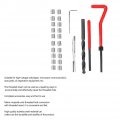 M7 X 1 0 Helicoil Thread Repair Kit Stainless Steel 25pcs Twisted Drill Wrench Threaded Insert Tap Insertion Tool M7x1