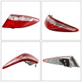 Passenger Right Rear Tail Light Assembly For Camry 2015 2016 2017 Red Clear Brake Replacement 8155006640 Waterproof Halogen