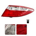 Passenger Right Rear Tail Light Assembly For Camry 2015 2016 2017 Red Clear Brake Replacement 8155006640 Waterproof Halogen