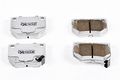 Z26-461 Rear Carbon Fiber Ceramic Brake Pads With Installation Hardware For Nissan 300zx 1990 To 1996 And Subaru Impreza 2006 