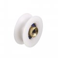 Uxcell Round Groove Nylon Pulley Wheels Roller 10 Pcs For 5mm Rope