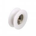 Uxcell Round Groove Nylon Pulley Wheels Roller 10 Pcs For 5mm Rope
