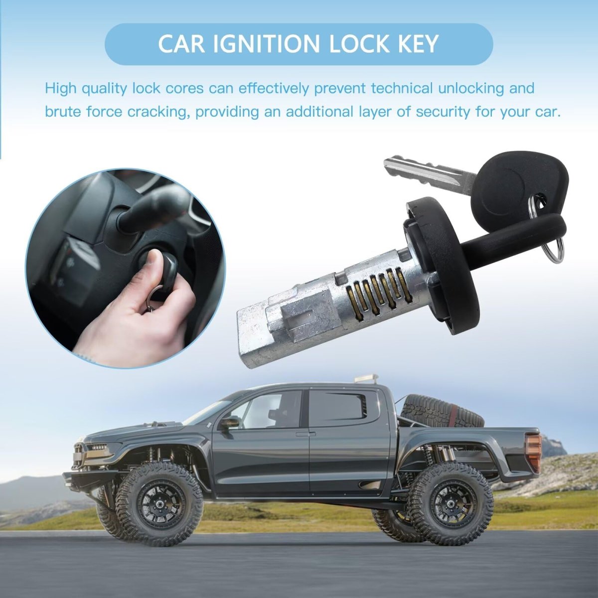 Ignition Lock Cylinder With Keys 709271 Fit For Chevrolet Express 3500 Base Standard Cargo Van 3-door 6 0l 5967cc 364cu In V8