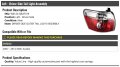 Left Driver Side Tail Light Assembly Compatible With 2007-2012 Gmc Acadia