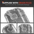 A-premium Lower Transmission Oil Pan With Gasket Compatible Volkswagen Passat 1998-2005 Audi A4 1996-1999 A6 1998001 V6 2 7l 2