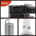 A-premium 8x Ignition Coil Pack And Iridium Spark Plugs Compatible With Ford F-250 Super Duty 2018-2020 F-350 E-350 2018-2019
