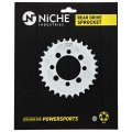Niche 420 Pitch 30 Tooth Rear Drive Sprocket For Kawasaki Z125 Pro 42041-0154