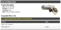 Front Left Driver Side Window Motor Without Finger Protection Compatible With 2003-2011 Saab 9-3 Sedan