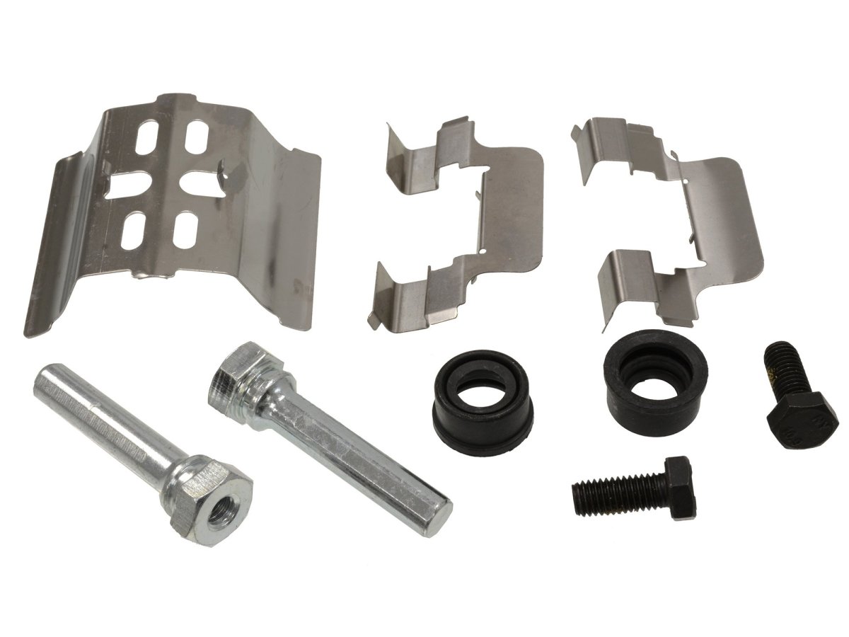 1997 To 2013 Corvette Rear Brake Caliper Hardware Kit With Guide Pins Bolt Seal Pad Shims And Spring Model 195100