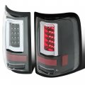 Hecasa Led Tail Lights Compatible With 2004-2008 Ford F150 W 3d Tube Bar Replacement For 5l3z13405ca 5l3z13404ca 6l3z13405aa