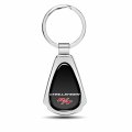 Ipick Image For Dodge Challenger R T Black Dome Chrome Metal Teardrop Key Chain Keychain Official Licensed