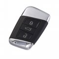 Car Key Fob Shell 3 Button Remote Control Case Keyless Entry Housing For Volkswagen Skoda A7 New Magotan B5 Passat Variant 