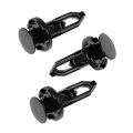 Lexus Sc430 2002-2010 Bumper Cover Retainers Rear Nylon Black Color 0 35 Inches Center Groove Diameter 1 2 Fastener Length 