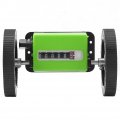 Meter Counter 0-99999 9meters 6 Digit Mechanical Length Rolling Wheel For Textile Printing Artificial Leather