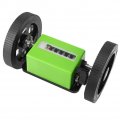 Meter Counter 0-99999 9meters 6 Digit Mechanical Length Rolling Wheel For Textile Printing Artificial Leather