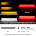 Vipmotoz 4in1 Led Rear Drl Reverse Brake Turn Signal Lights Lamps Reflector Compatible With 2005-2009 Land Rover Lr3 10-16 Lr4