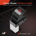 A-premium Power Window Switch Compatible With Volkswagen Jetta 2005-2017 Passat 2006-2017 Touareg 2004-2017 Golf 11-13 Tiguan