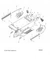 Polaris Snowmobile Closeoff Running Board Lh Lime Squeeze Snow Check Select Option Genuine Oem Part 5256858-630 Qty 1