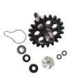 Water Pump Impeller Shaft Gear Kit For Yamaha Yz250f 2001 2002 2003-2013 Replacement 5nl-12459-00-00 And 5xc-12459-00-00 
