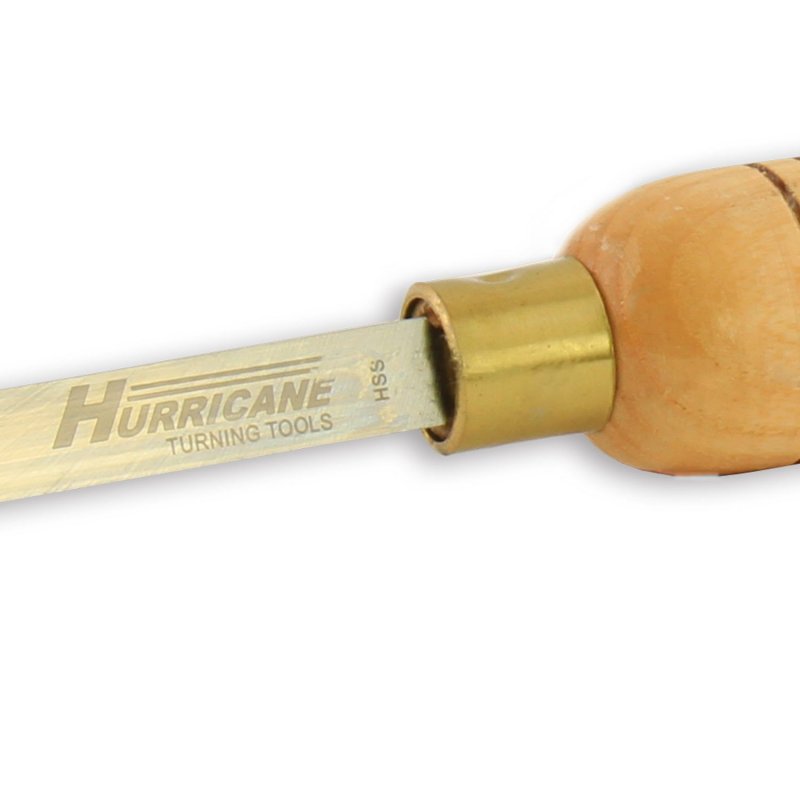 Hurricane Turning Tools Htt-117 High Speed Steel 1 2 Square Scraper For Woodturning