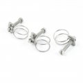 Dual Steel Wire Water Oil Tube Hose Clamps 3 Piece 18mm 