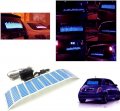 Amzstar Sound Music Activates Car Sticker Equalizer Illuminates Led Rhythm Light Flashes Blue 90x25cm