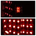 Acanii For 1997-2003 Ford F150 Pickup Flareside Smoked Lens Led Tail Lights Brake Lamps Replacement Driver Passenger
