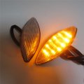Smt-led Flush Mount Turn Signal Lens For 2006 2007 Kawasaki Zx Zx14 Zx14r 14r Clear B075vlj97k 