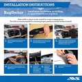 Auto Ventshade Avs Bugflector Hood Shield 2016 2019 Ford Explorer Black High Profile Smoke 1 Pc 23743