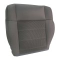 Cloth Front Driver Bottom Seat Cover Gray Replacement For 2007-2012 
