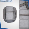 Cloth Front Driver Bottom Seat Cover Gray Replacement For 2007-2012