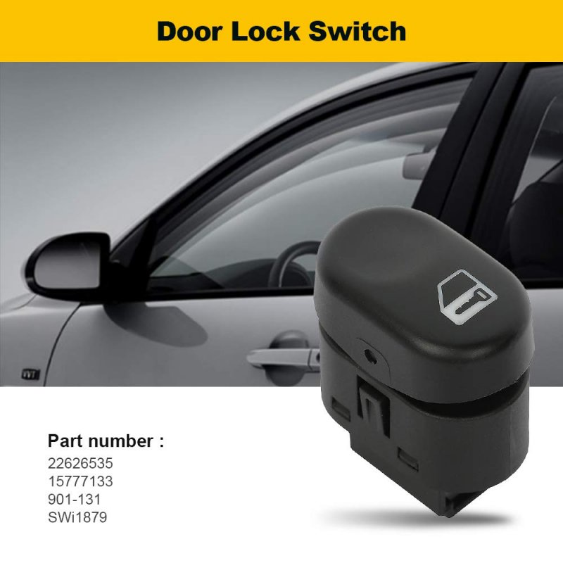 Door Lock Switch For 2004 To 2008 Chevrolet Malibu Replace 22626535 15777133 901 131 Swi1879 Power Window Mount