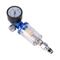 1 4 Thread Spray Pneumatic Gun Set Mini Air Pressure Regulator With In-line Water Trap Tools