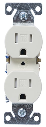 Eaton Tr270a Tamper Resistant Duplex Receptacle Almond