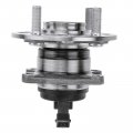A-premium 2 X Rear Wheel Bearing And Hub Assembly With Abs 4-lug Compatible Hyundai Accent 2018-2022 Kia Rio 2018-2021