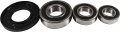 Hqrp Bearing And Seal Kit Compatible With Whirlpool Wfw9400sz02 Wfw9400sz03 Wfw9400sz04 Wfw9400ve01 Wfw9400ve02 Wfw9400ve03