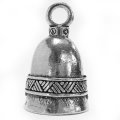 Guardian Bell Celtic Claddagh Heart Motorcycle Biker Luck Riding Silver